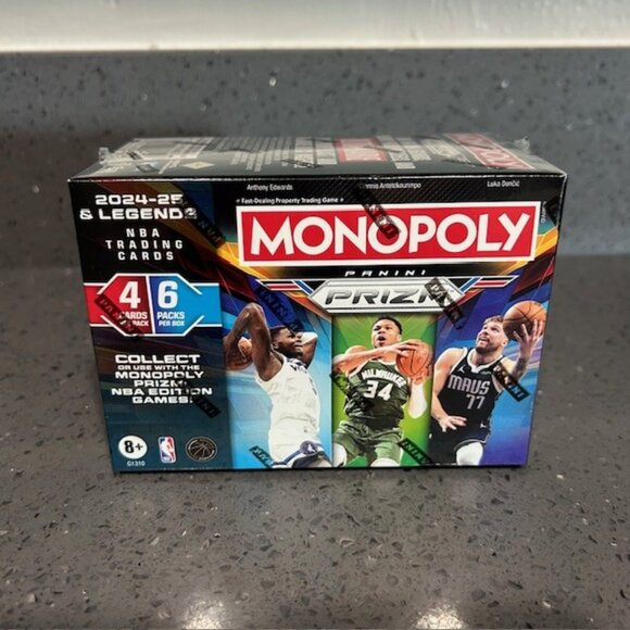 2024-25 Panini Prizm Monopoly Basketball Blaster Box NBA NEW FACTORY SEALED - Picture 2 of 6